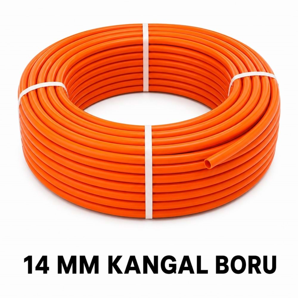 14 KANGAL TURUNCU ELEKTRİK BORUSU