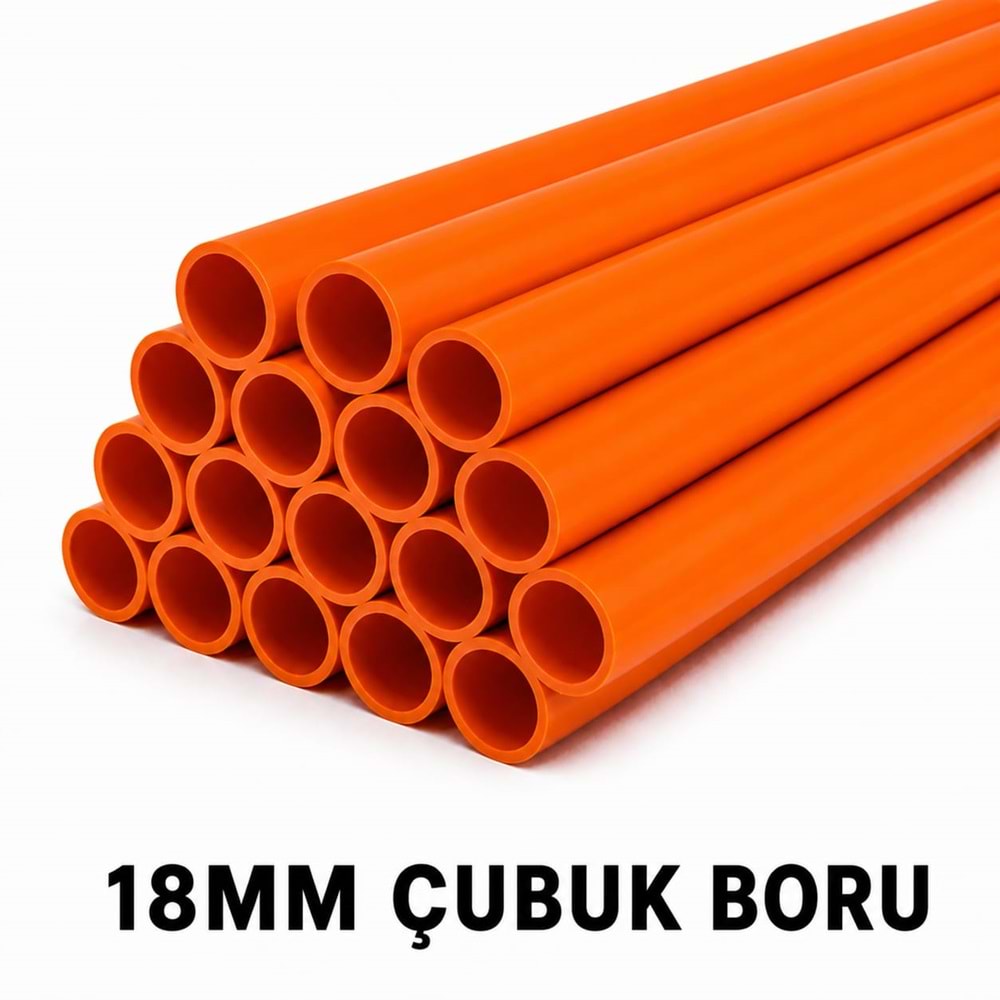 18 ELEKTRİK BORUSU TURUNCU