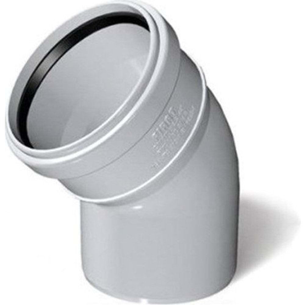 50 AÇIK DİRSEK PVC