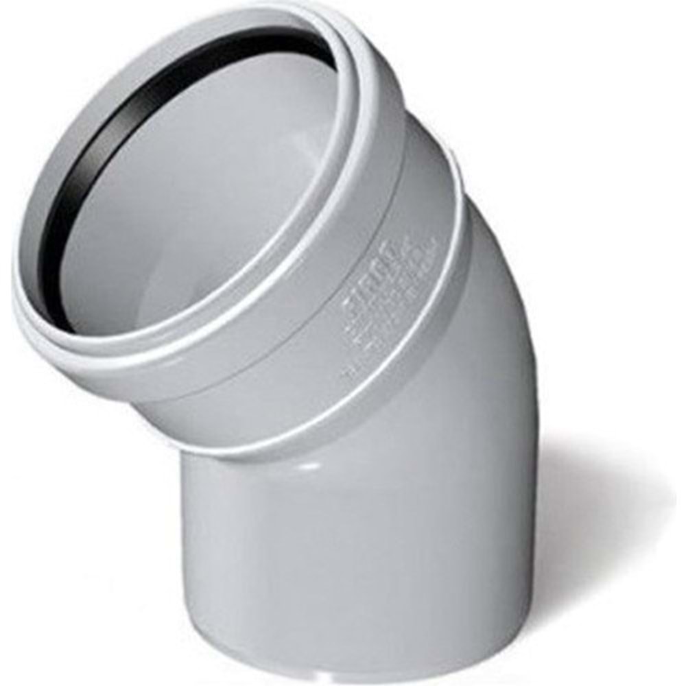 100 AÇIK DİRSEK PVC