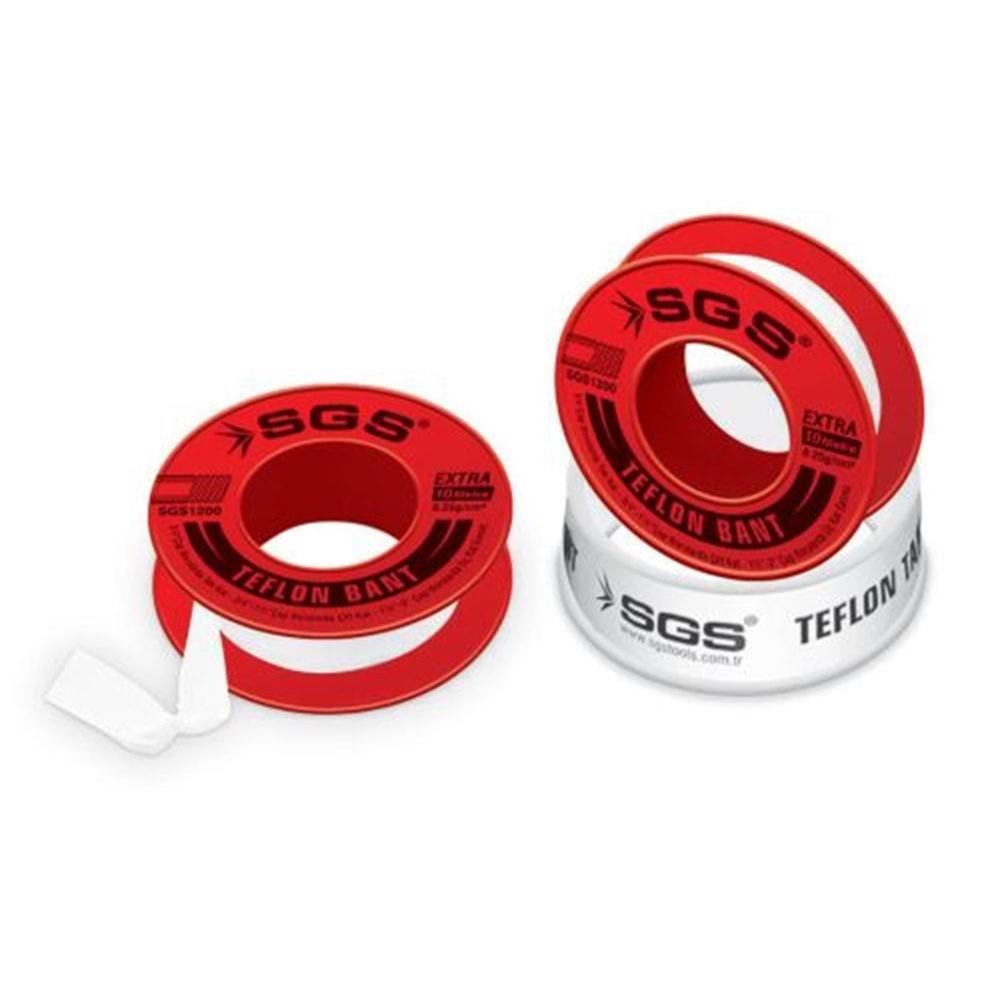 SGS1200 TEFLON BANT EXTRA 12MM X 10MT