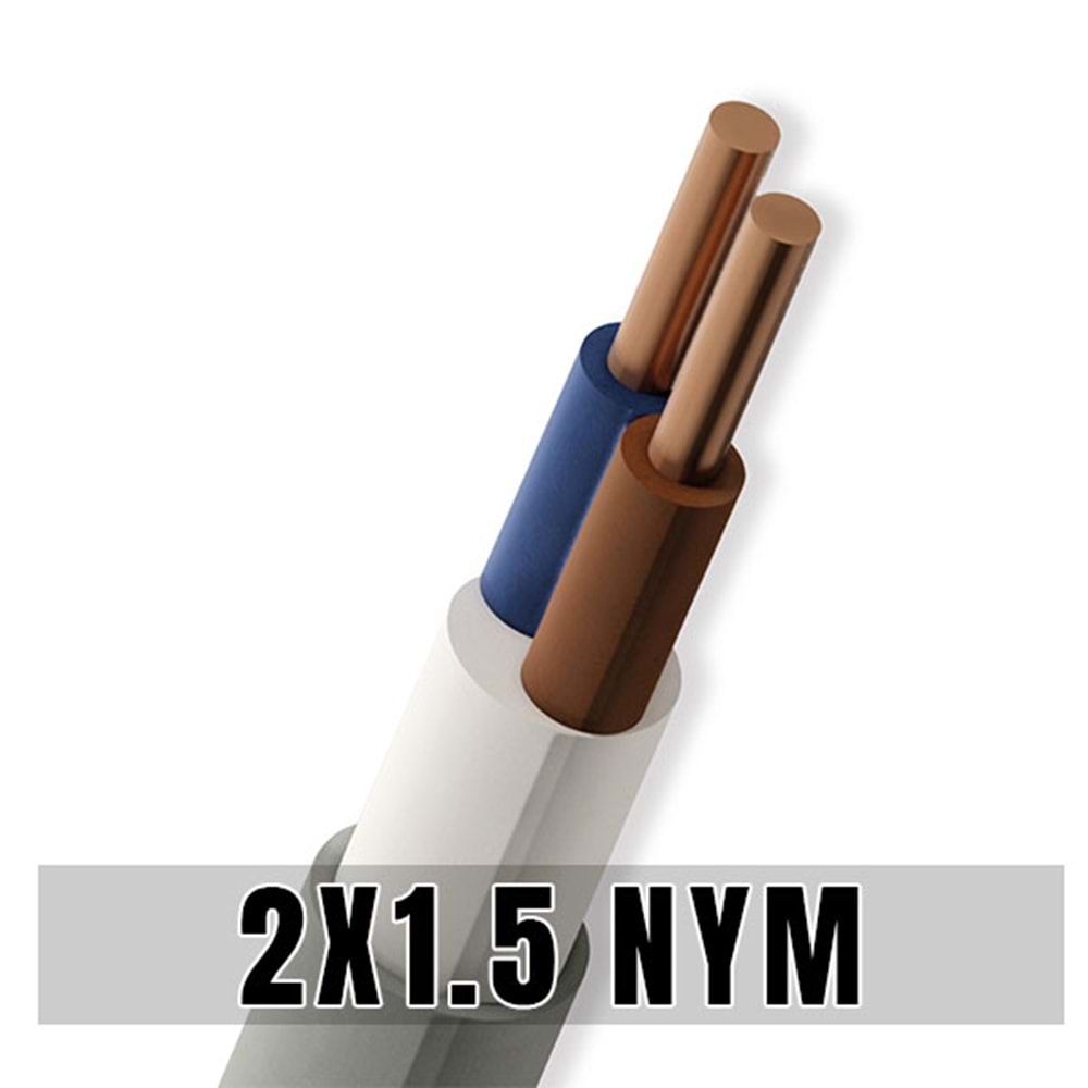2X1,5 NYM KABLO