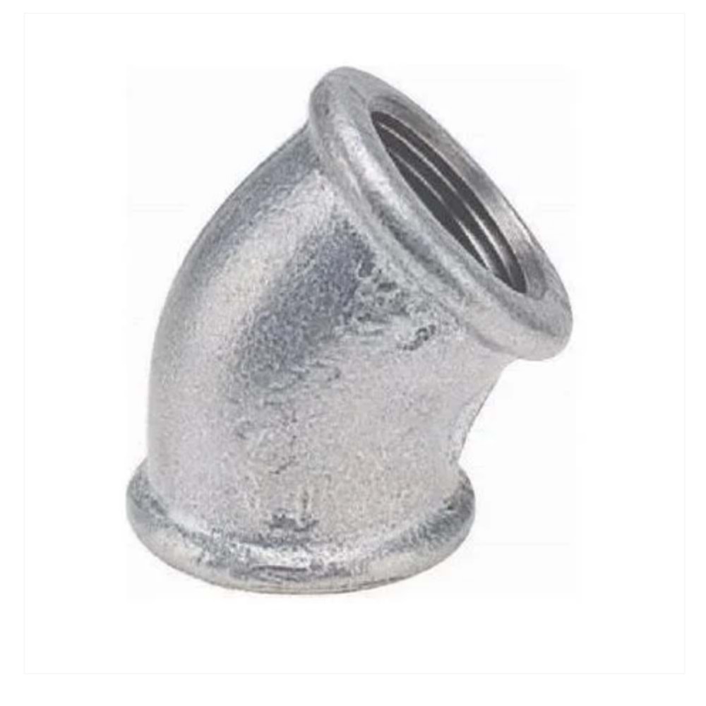 GALVANİZ AÇIK DİRSEK 1/2