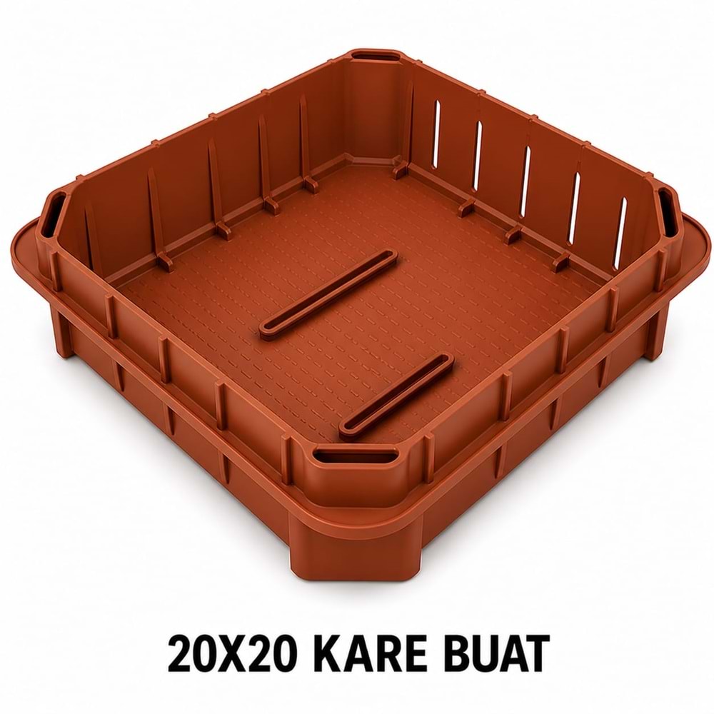 KARE BUAT TURUNCU 20X20