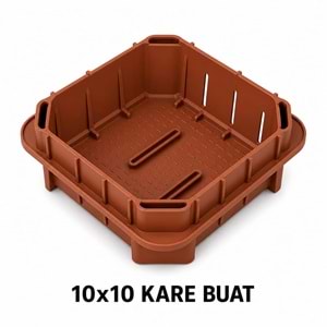 KARE BUAT TURUNCU 10X10