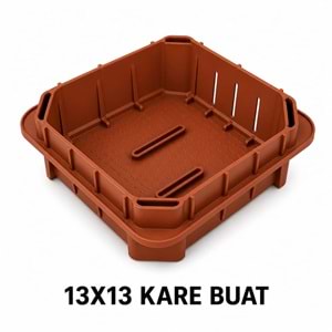 KARE BUAT TURUNCU 13X13