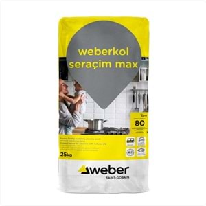 WEBER KOL SERAÇİM MAX GRİ 25 KG