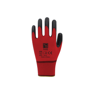 FWR NİTRİL ELDİVEN FWR5-KIRM.SİYAH NO:10