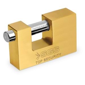 SGS1362 ASMA KİLİT KAYAR MİLLİ SARI KAPLAMA 90MM