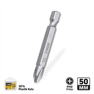 YILDIZ UÇLU BİTS S2 PH2*50 MM