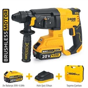 AKÜLÜ KIRICI DELİCİ MATKAP / 20 VOLT / 4 Ah / BL