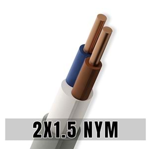 2X1,5 NYM KABLO