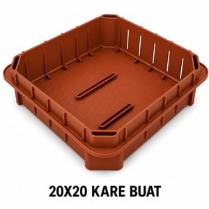 KARE BUAT TURUNCU 20X20