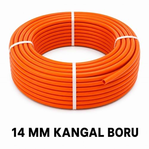 14 KANGAL TURUNCU ELEKTRİK BORUSU