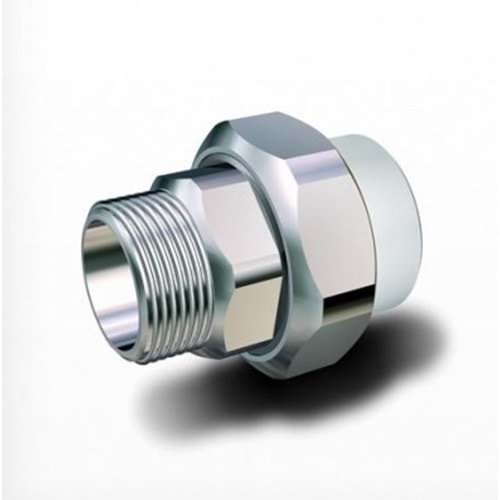 25X3/4 DIŞ DİŞ OYNAR BAŞLI RAKOR