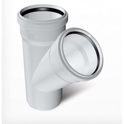 125X100 PVC ÇATAL