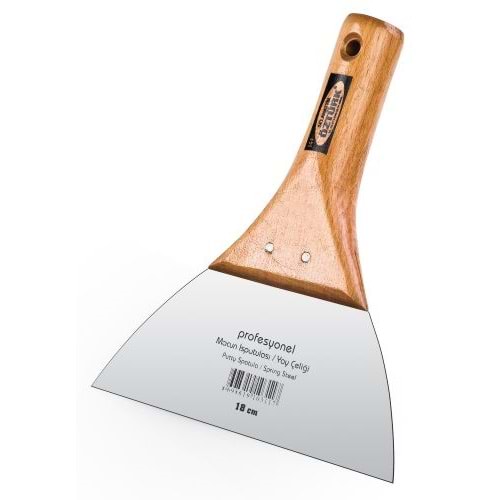 SGS376 MACUN ISPATULASI 18 CM (AHŞAP SAP)
