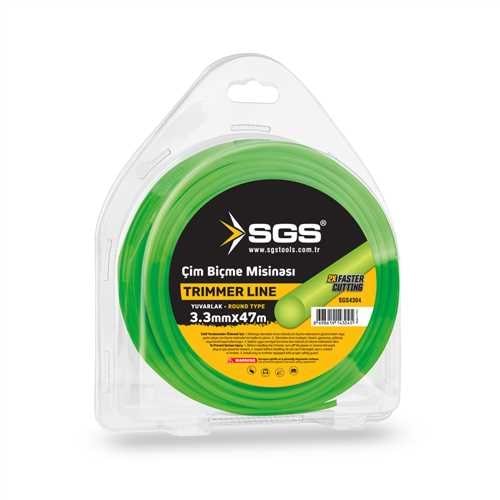 SGS4304 TIRPAN MİSİNASI 3.3 MM 47 MT YUVARLAK