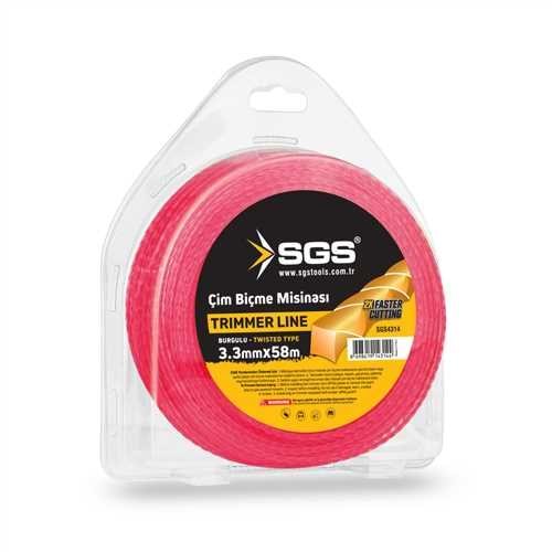 SGS4314 TIRPAN MİSİNASI 3.3 MM 58 MT BURGULU