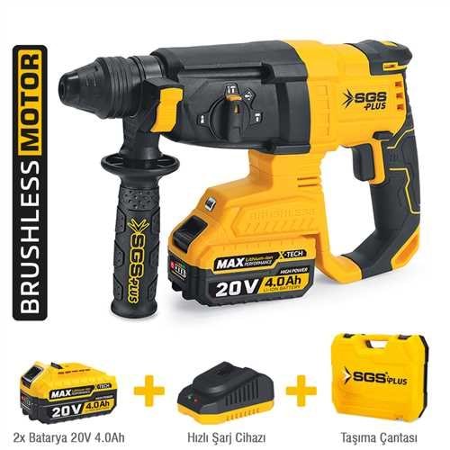 AKÜLÜ KIRICI DELİCİ MATKAP / 20 VOLT / 4 Ah / BL