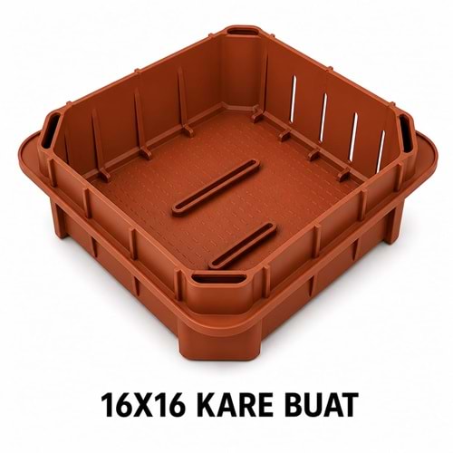 KARE BUAT TURUNCU 16X16