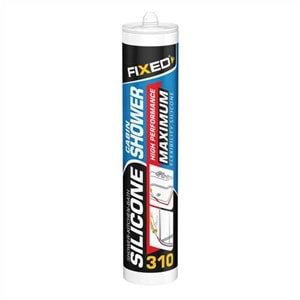 F310DB FIXED DUŞAKABİN SİLİKONU BEYAZ (330 GR)