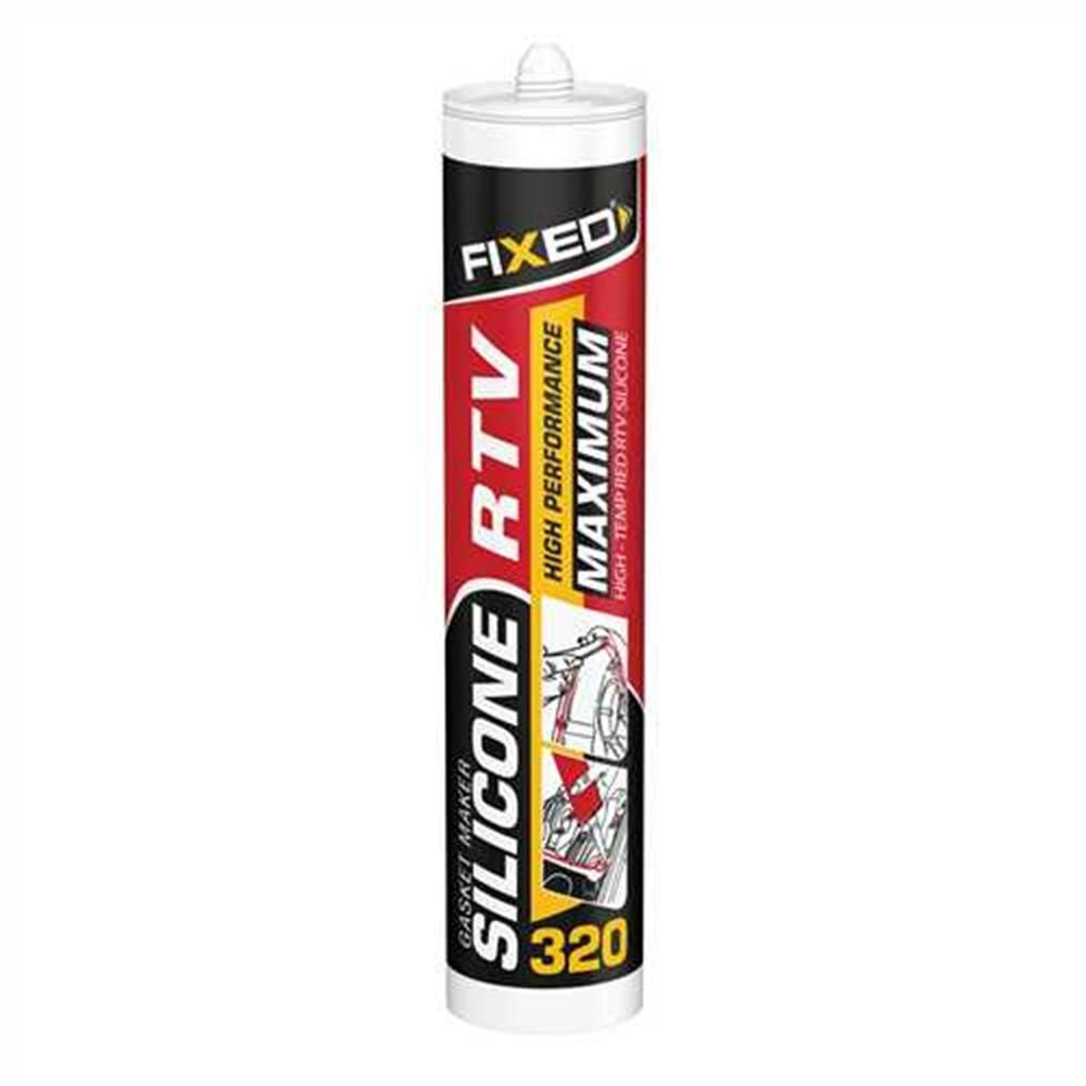 F320 FIXED RTV YÜKSEK ISI SİLİKONU (330 GR)