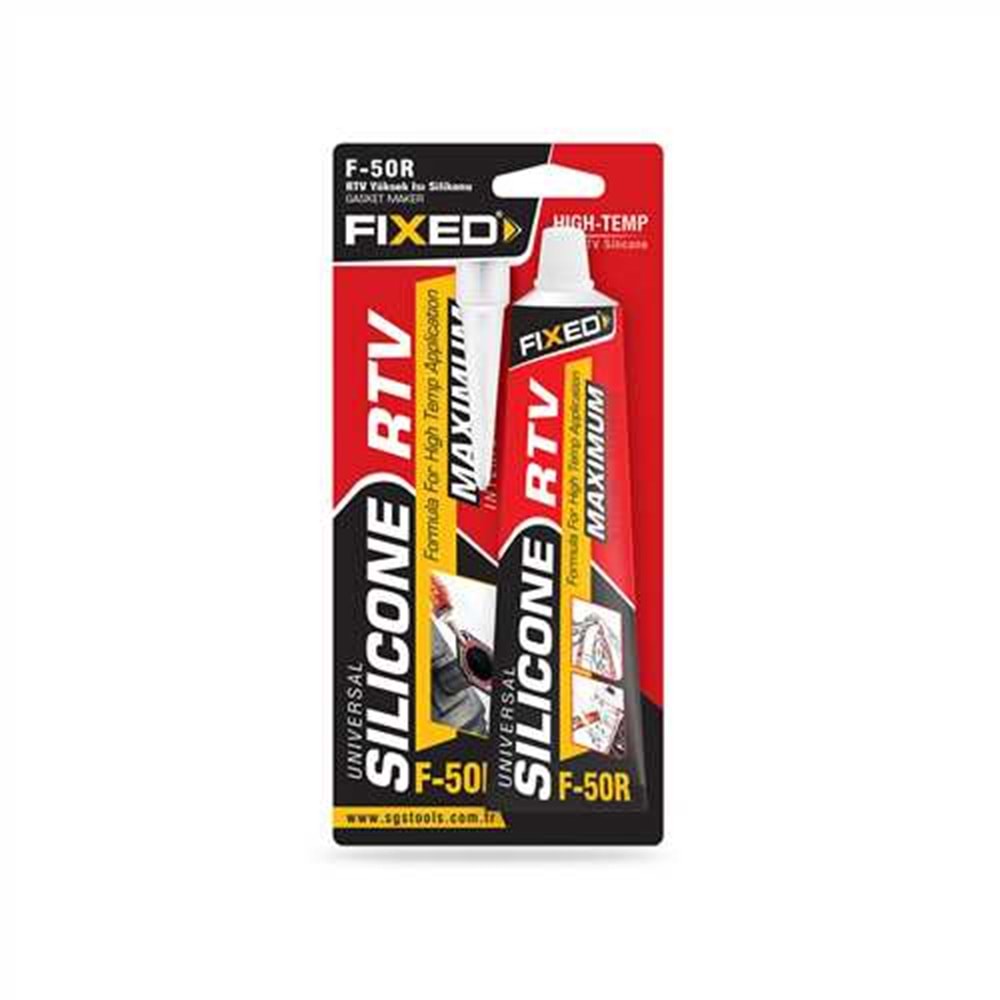 F50R FIXED RTV YÜKSEK ISI SİLİKONU 50GR