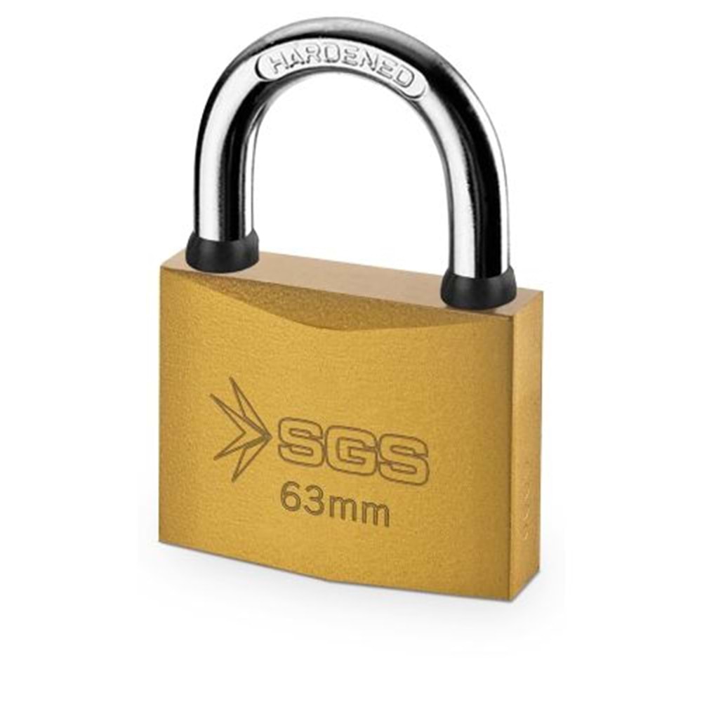 SGS1341 ASMA KİLİT SARI BOYALI 25MM